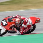 Mario Aji Tercepat di FP2 FIM CEV Moto3 Aragon