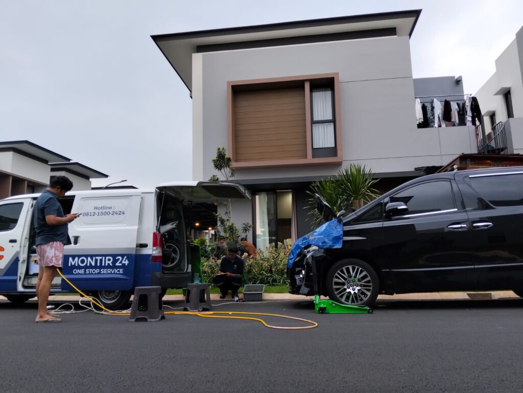 Layanan Bengkel Mobil Panggilan MONTIR 24