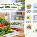 Cara menyimpan sayuran agar tetap segar