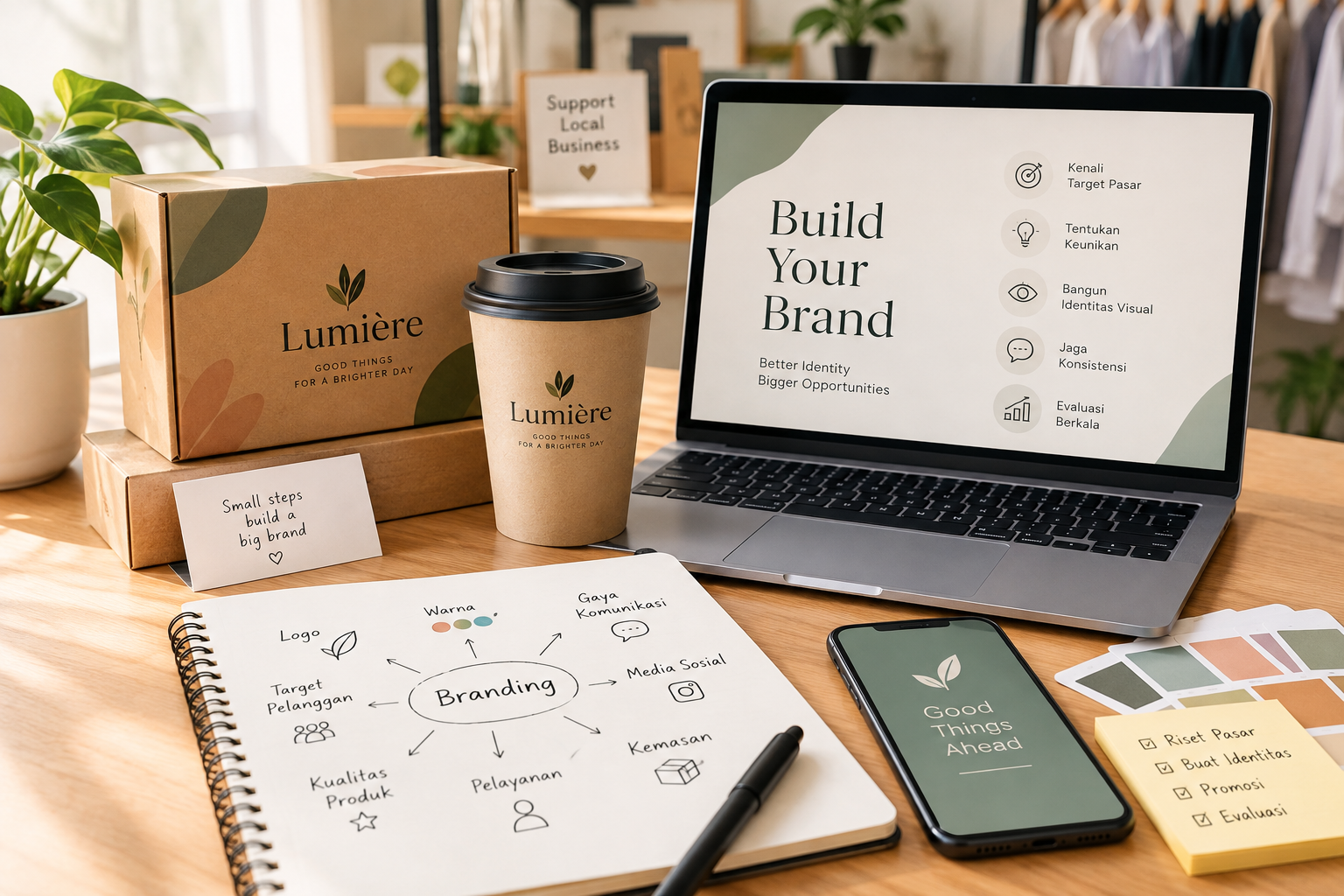 Cara membangun branding bisnis agar mudah dikenal pelanggan