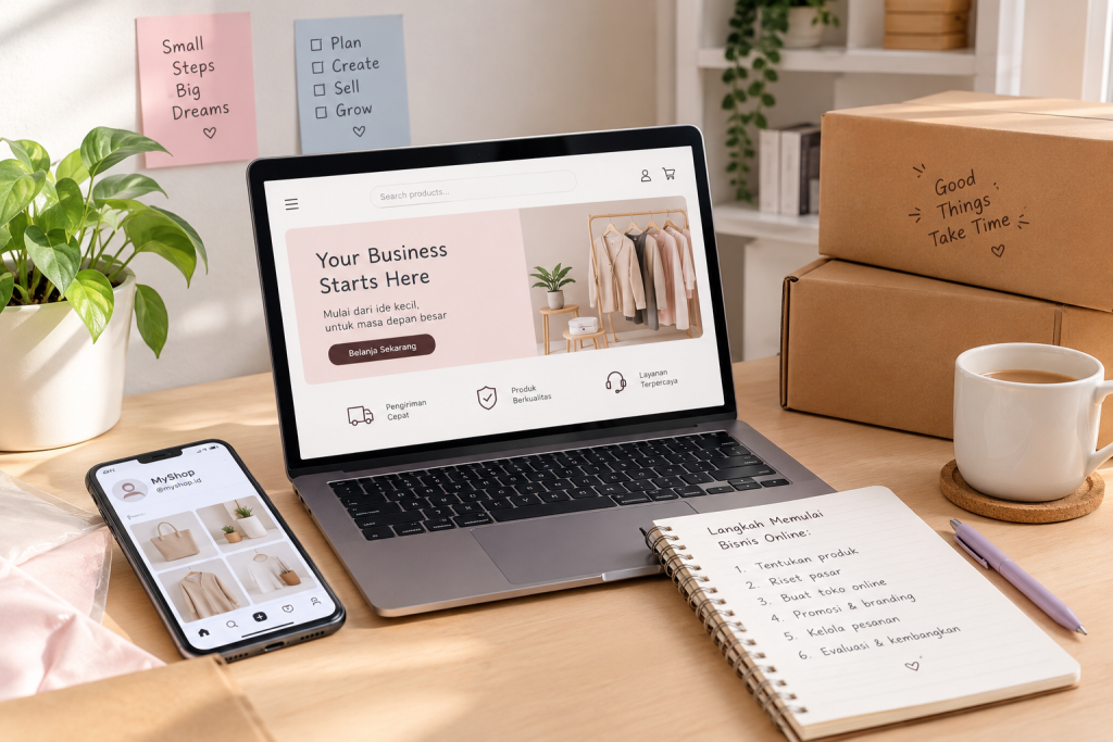 Cara memulai bisnis online dari nol